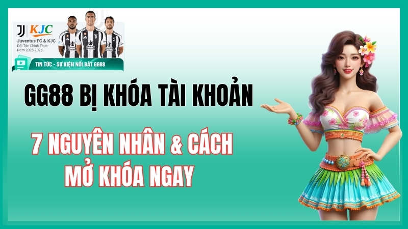GG88 Bị Khóa Tài Khoản — 7 Nguyên Nhân & Cách Mở Khóa Ngay